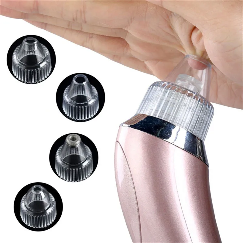 Ручной для лица пор угрей вакуумный отсос Удаления Лица Очищающее устройство