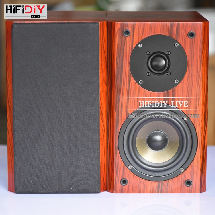 HIFIDIY LIVE 5 дюймов HIFI 2,0 книжная полка звуковая коробка 50 Вт* 2 домашний передний домашний кинотеатр вокруг DIY пассивные аудио колонки Q5