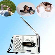 Мини Портативный AM/FM радио телескопическая антенна Радио Карманный мир приемник динамик-капля