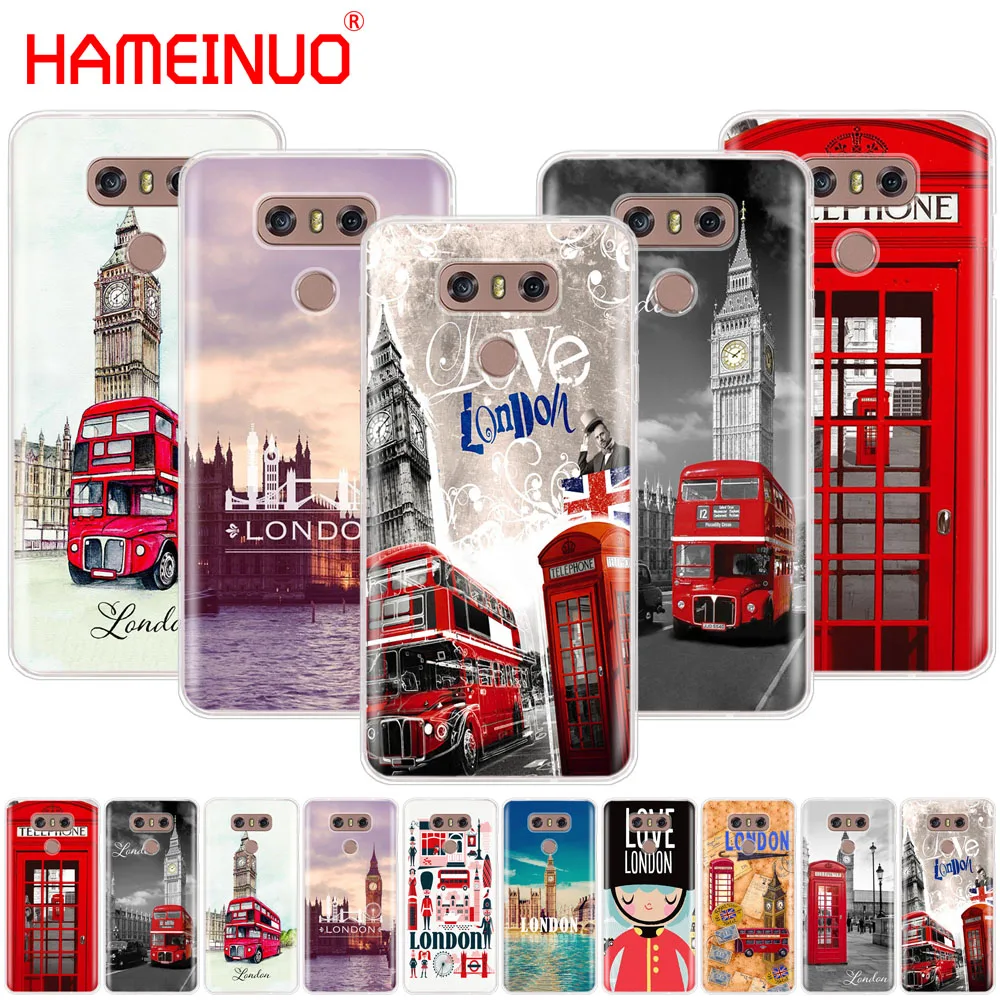 Чехол для телефона HAMEINUO London big ben Bus чехол LG Q6 G6 MINI G5 K10 M250N M250 2017 2016 X POWER 2|Бамперы| |