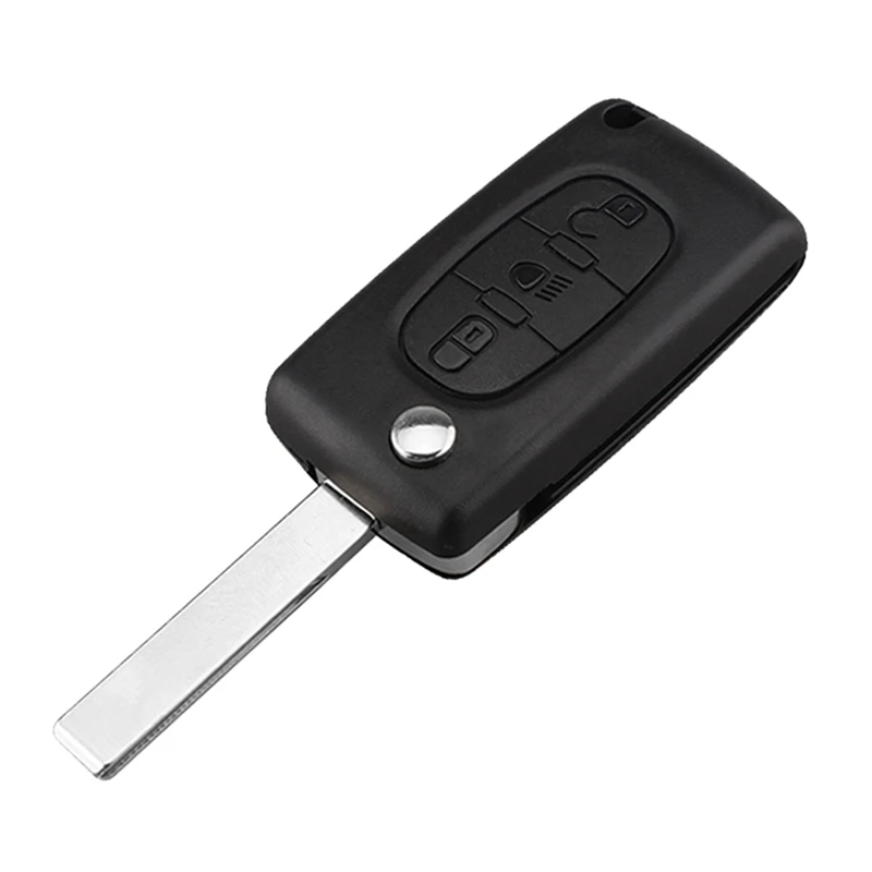 GORBIN 3 кнопки дистанционного ключа для CITROEN Berlingo C3 C2 C5 C4 Picasso кнопка лампы ASK 433 МГц PCF7941 чип ключ HU83 лезвие
