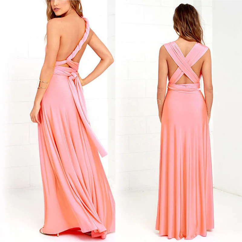 Женское длинное платье желтое с запахом 2019 | Женская одежда