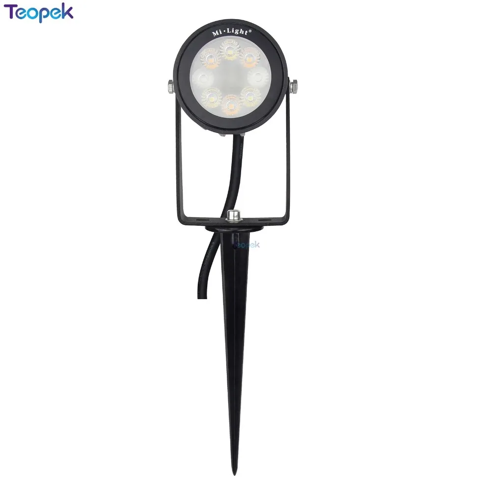 FUTC04 AC110-220V Milight 6 Вт RGB+ CCT умный светодиодный светильник для сада FUTC04 AC 100v~ 220V для наружного зеленого пространства/парка/дороги/растительного пейзажа - Испускаемый цвет: FUTC04 AC110-220V