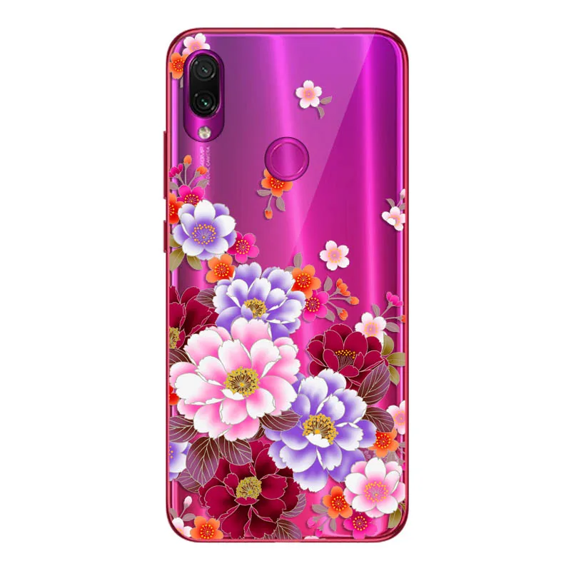 20 Geruide 6.3 For xiaomi redmi note 7 Case Cover, Printed Soft Silicon TPU Back Cover Case For xiaomi redmi note 7 pro Phone Cases - Цвет: 20