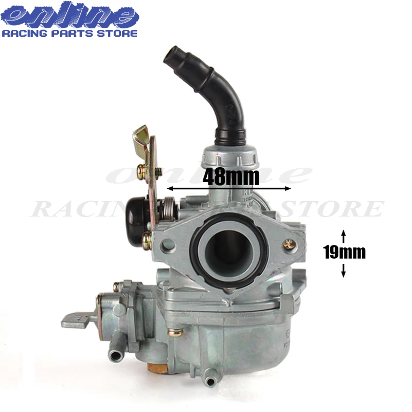 Мотоцикл PZ19 19 мм Carb Cable дроссель карбюратор для Keihi 50cc 70cc 90cc 110cc Quad вездеход Roketa SUNL Kazuma с крышкой топливного бака