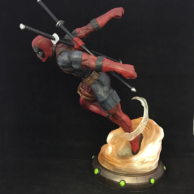 X-Men Deadpool с ножом фигурки игрушки ПВХ экшн-фигурки коллекция модель H756 27 см |