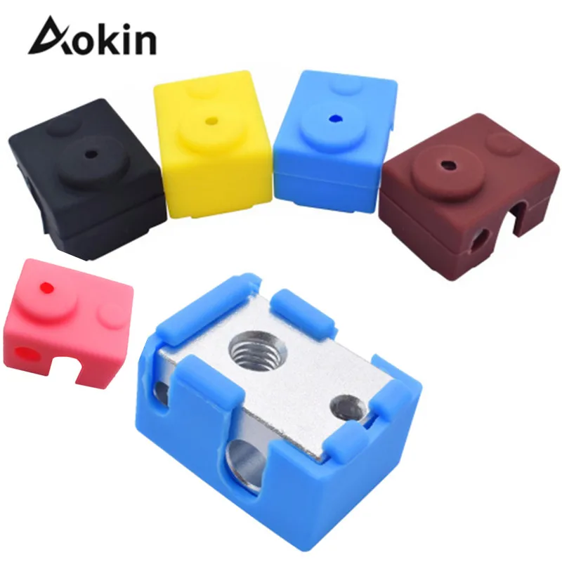 Силиконовый чехол для E3D V6 защитный блока подогрева MK8 / MK10 /MK9 силиконовый рукав