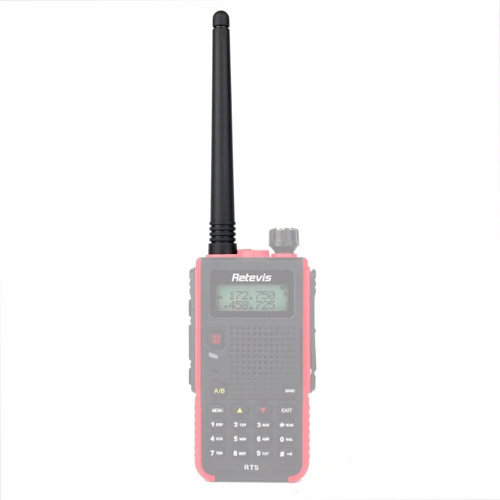 10 шт. Retevis SMA F антенна VHF UHF 136 174/400 520MHz для RT5 RT 5R 5RV Ham Радио Walkie Talkie J9108D|vhf uhf|antenna vhf