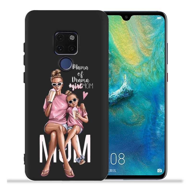 Модный чехол для мамы, супер мамы, девочки, младенца, для huawei mate 20 Lite mate 10 Lite mate 20 Pro Coque для Nova 4e 3 Nova3i задняя крышка - Цвет: 11