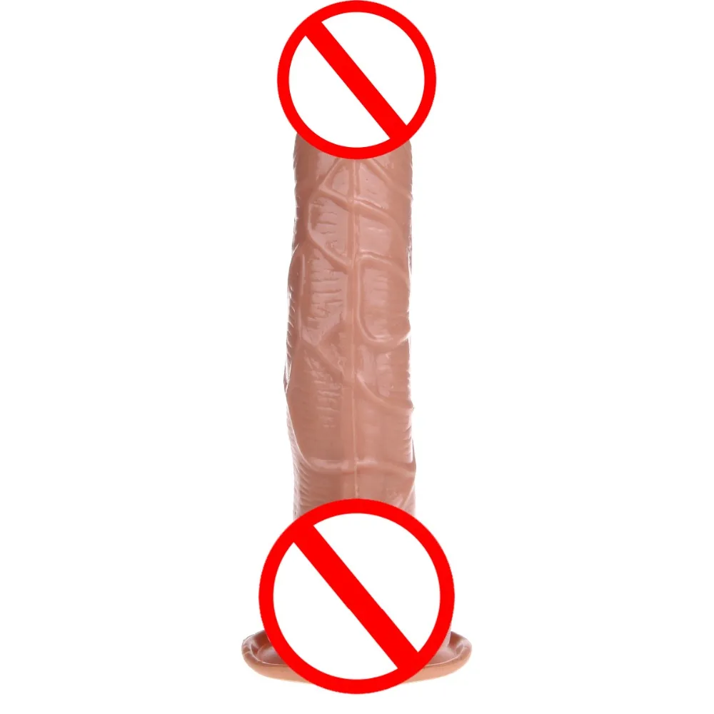 Черный волк 19 см огромный фаллоимитатор супер мягкий силиконовый скоростной