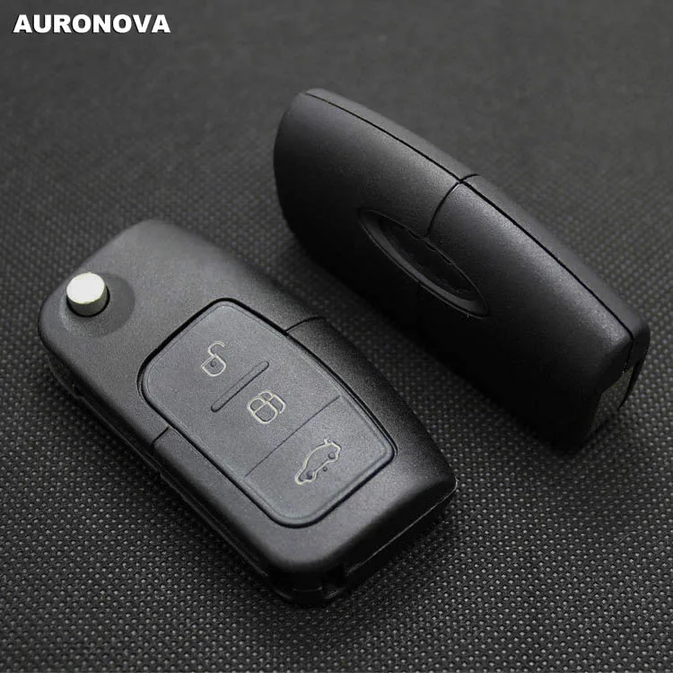 Чехол для ключей AURONOVA откидной складной чехол Ford Focus HU101 Blade 3 кнопки Оригинальный |