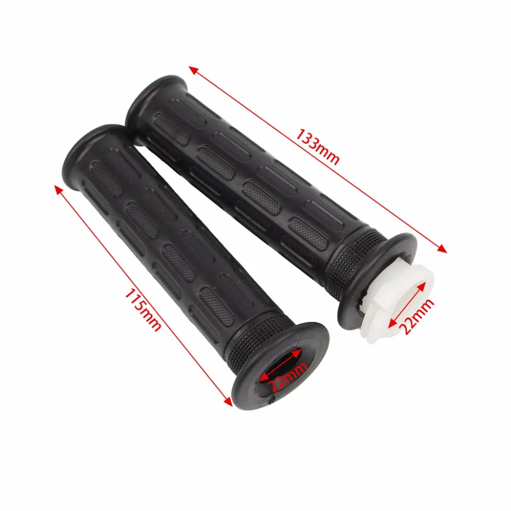 1 пара черный 7/8 ''на руль мотоцикла или штыри резиновая щетка для Honda CBR 250R 929 954