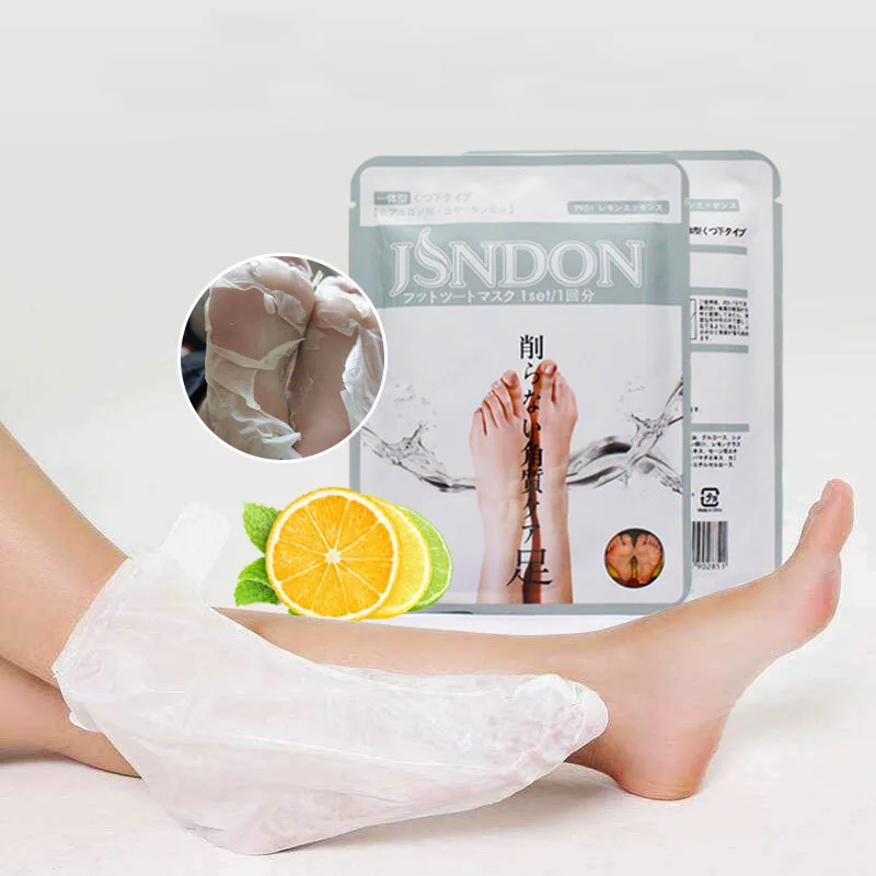 2 пары стимулирующая сон лимонная маска для ног отшелушивающая Жемчужная Маска
