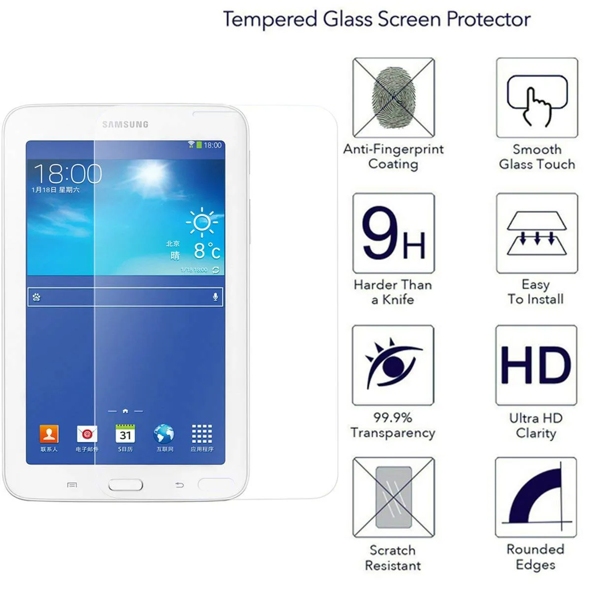Glass Not Free Gift Funda Capa Cover For Galaxy Tab E 7.0 Lite SM-T113 360 Rotation Holder Case for Samsung Tab3 Lite 7" T110 T111 T116 Cover Glass - Цвет: Glass Not Free Gift
