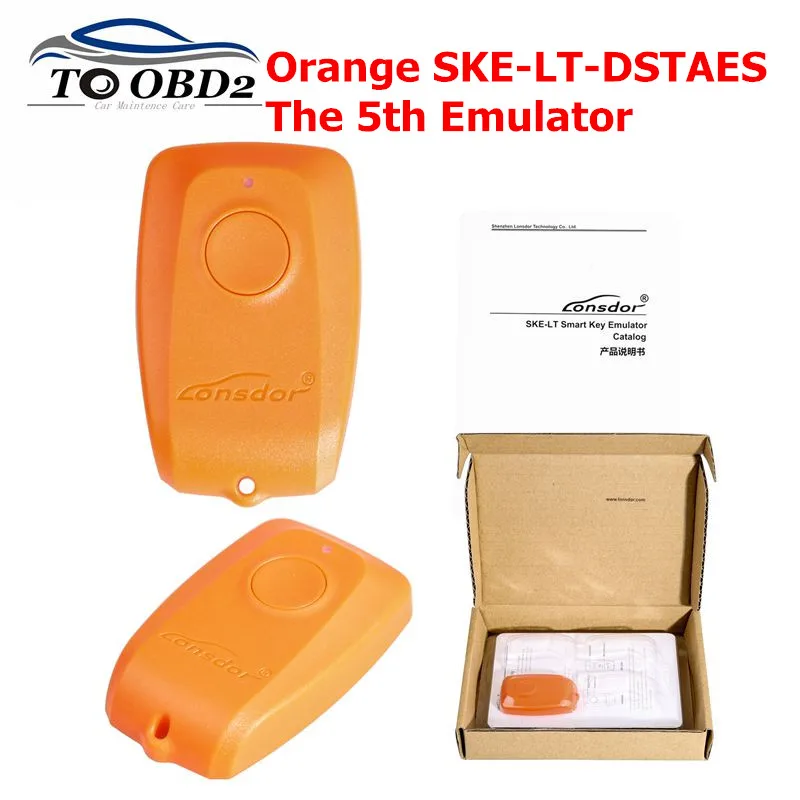 Высокое качество LONSDOR K518ISE SKE LT DSTAES оранжевый 128bit умный 5th ключ Эмулятор Бесплатная