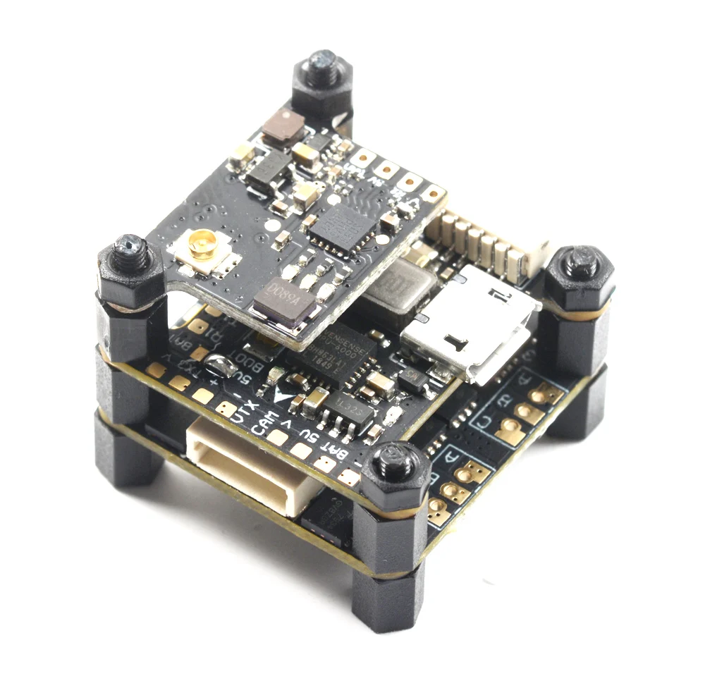 Talon F4 Mini Fly Tower Полетный контроллер Betaflight + 15A BLHELI S 4 в 1 ESC 40 каналов 100 мВт VTX для микро