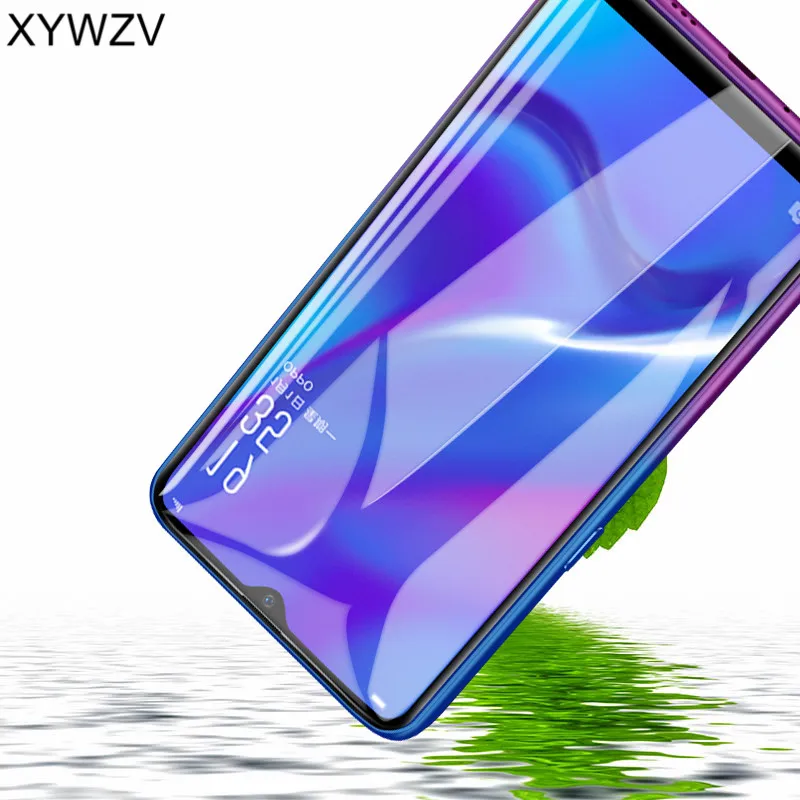 Полный клей крышка из закаленного Стекло для OPPO K1 Экран протектор полное