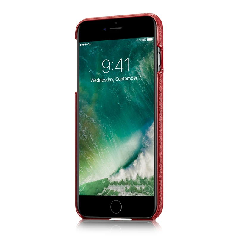 Кожаный чехол для Apple iPhone 6s 6 7 8 Plus X Xs с подставкой в стиле ретро магнитной защелкой