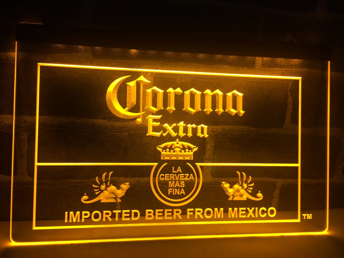LE040- Corona Mexico Beer Bar Pub Club LED Neon Light Sign home decor crafts | Дом и сад