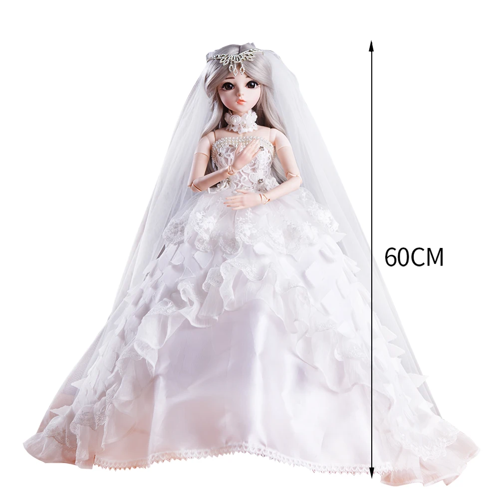 UCanaan 60 см 23 6 ''BJD SD куклы с 18 шариковых суставов одежда наряд обувь парик волосы