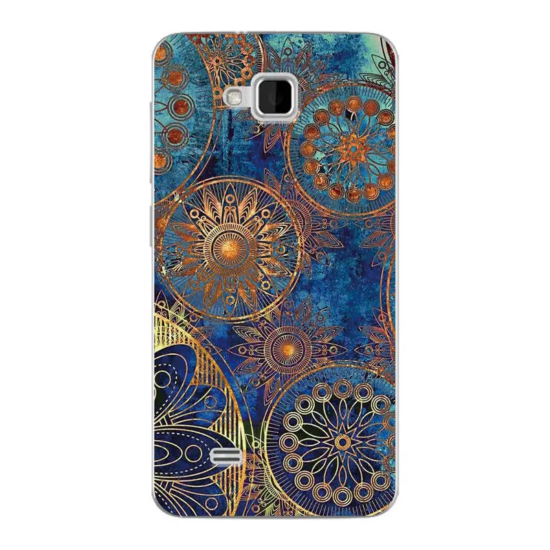 For ZTE Blade AF3 A3 Case 4.0&quot Mobile Phone Back Cover Bag Tiger Animal Cases A5 Pro A 5 C341 T221 Fundas |