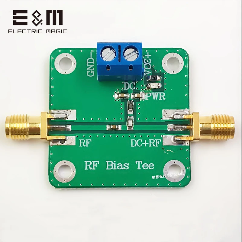 NEW Radio Frequency RF Microwave DC Offset Straightener Separator DC Feed DC Bias 10-6000MHz
