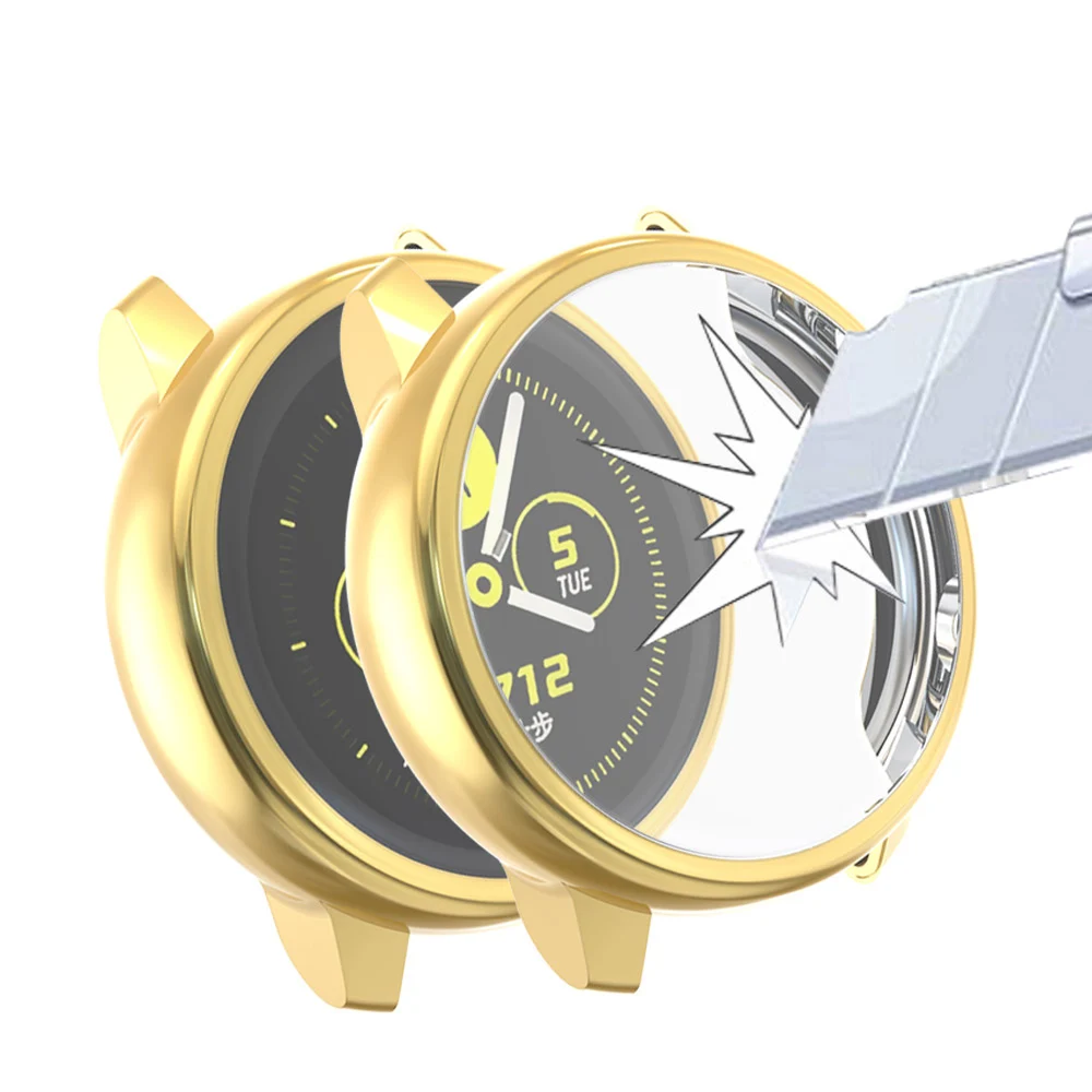 8-Pack Чехол для экрана для samsung Galaxy Watch с полным покрытием, мягкая пленка для Galaxy Active 40 мм