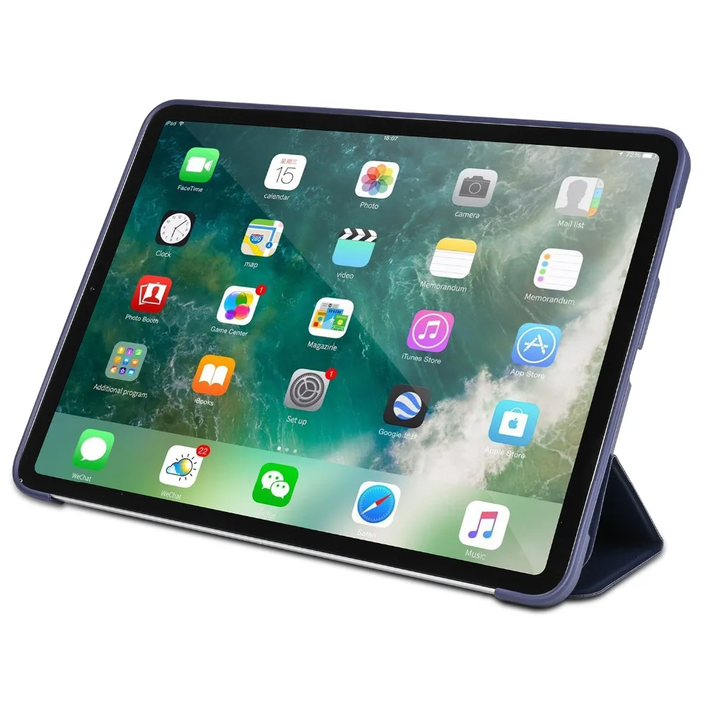 Чехол с мягкой подошвой для нового iPad Pro 11 2018 ультратонкий ударопрочный чехол