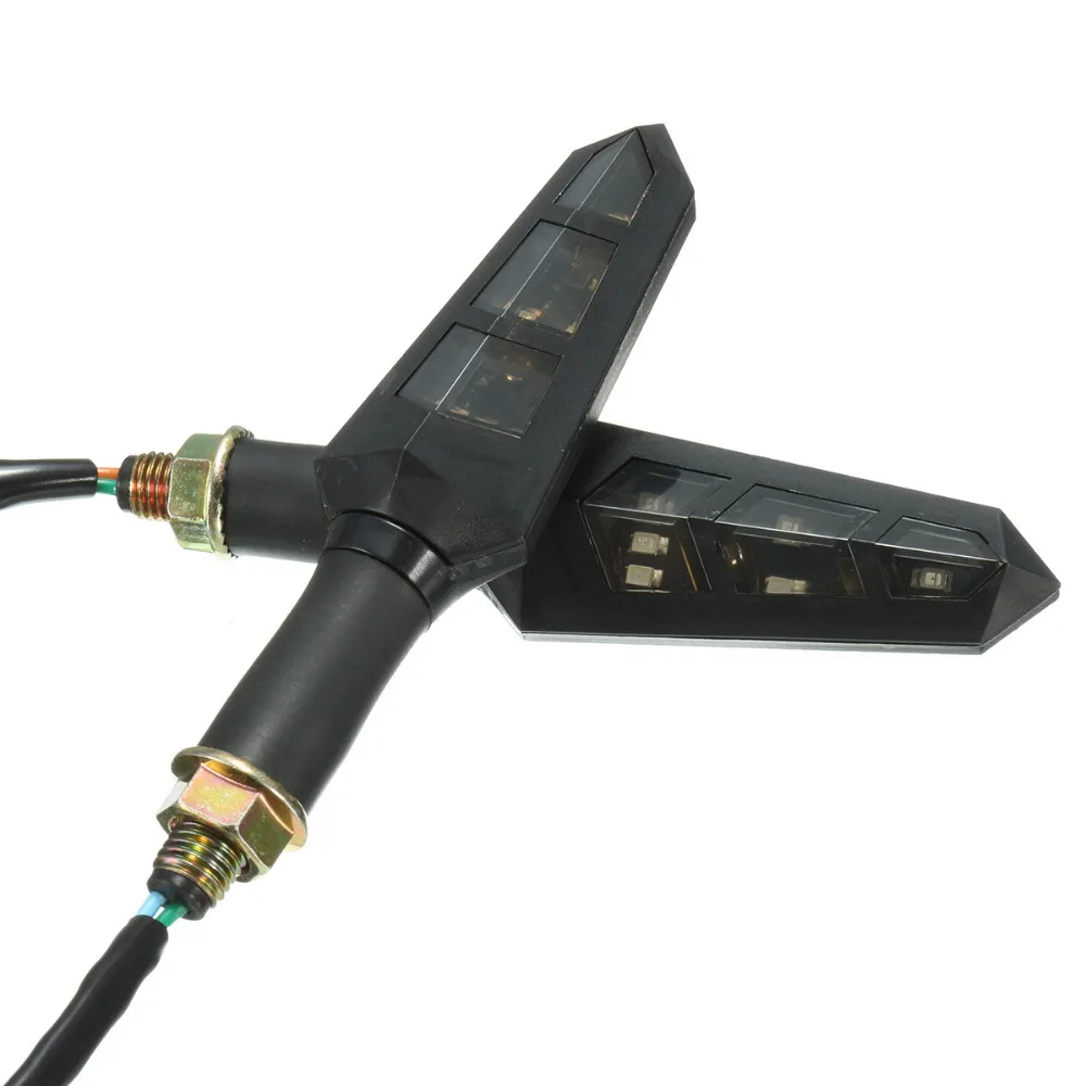 4 шт. 12 В светодиодный индикатор поворота мотоцикла велосипеда светильник для