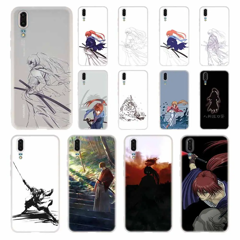 Чехол MLLSE Rurouni Kenshin с аниме рисунком силиконовый мягкий чехол из ТПУ для Huawei P30 P20 Pro