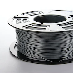 Серебристый ABS красочная нить/катушка с нитью reprap 3D принтер 3 мм 1 кг один рулон - Цвет: Серебристый
