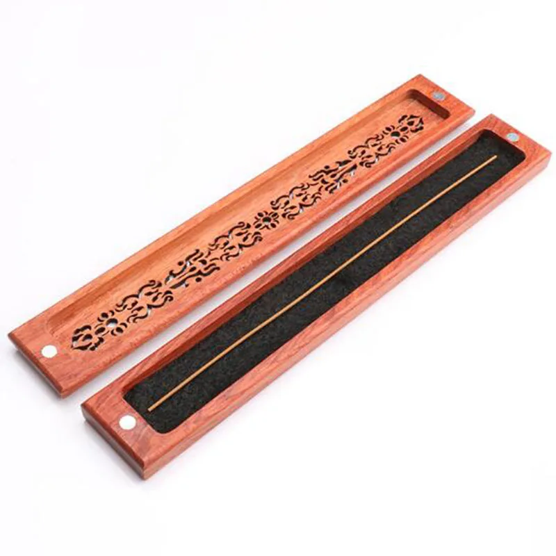 Палисандр Sitck ароматическая горелка деревянная ручная работа коробка Арома с