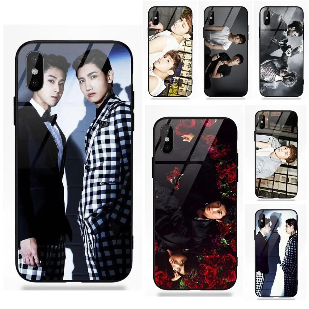 Мягкие ТПУ оправа закаленное стекло футляры для мобильных телефонов Tvxq!