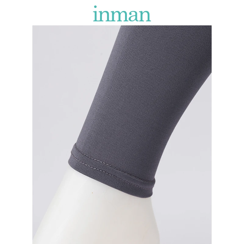 INMAN Новое поступление базовые универсальные тонкие длинные женские леггинсы |