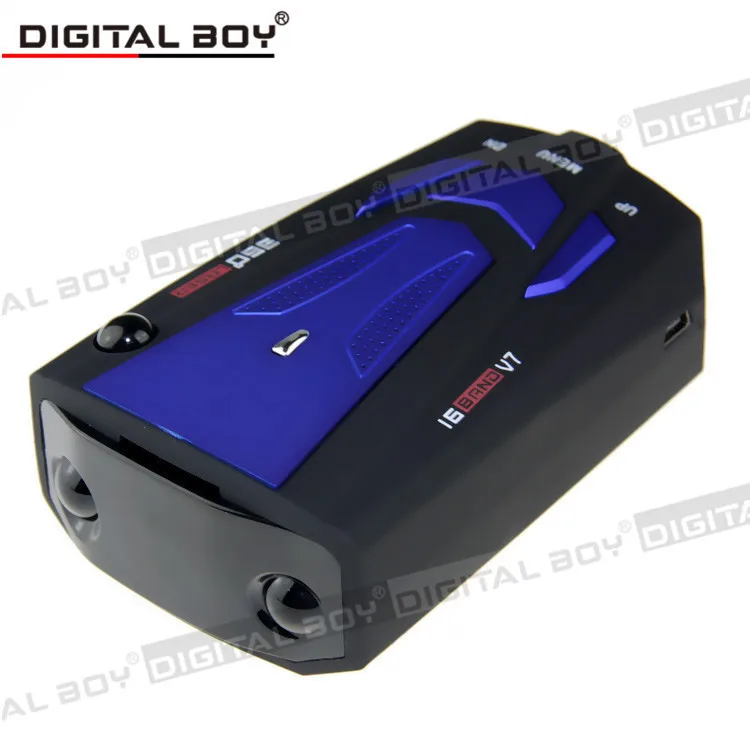 2015 Новый автомобильный радарный антирадар Россия / Англия 16 Бренд 1.5" LED дисплей X K NK Ku Ka Скорость Лазер включен.