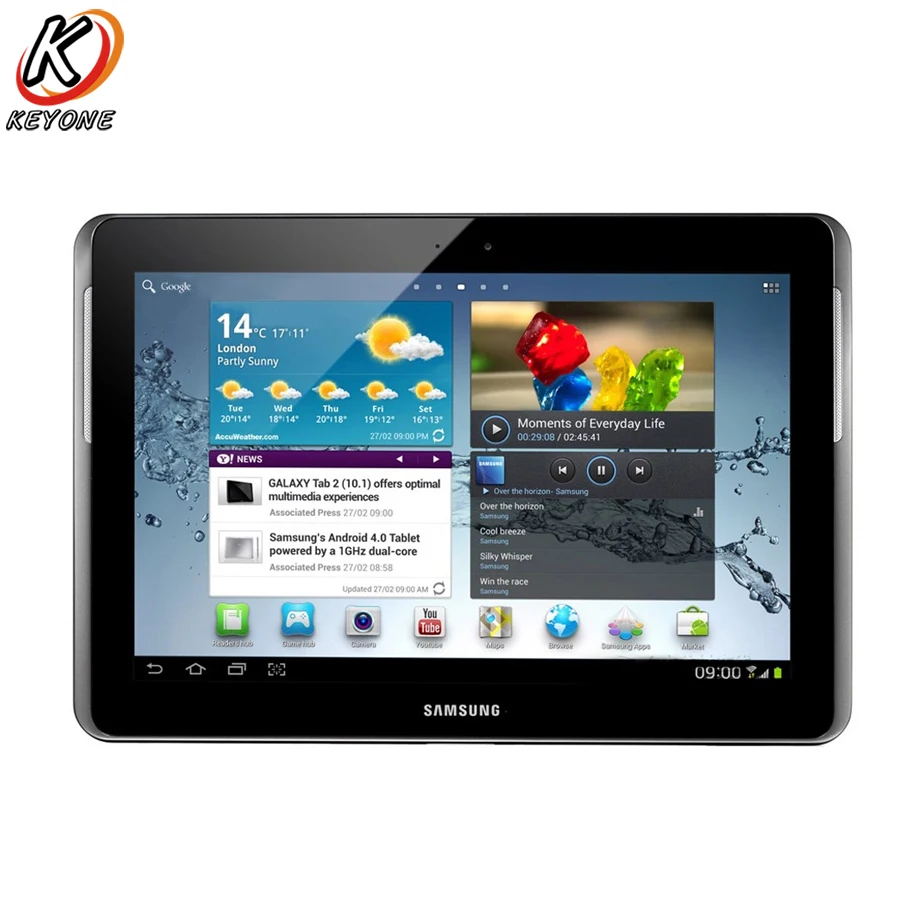 Оригинальный Новый samsung GALAXY Tab 2 P5100 WI FI 3g Tablet PC 10 1 дюйма GB Оперативная память 32 ГБ