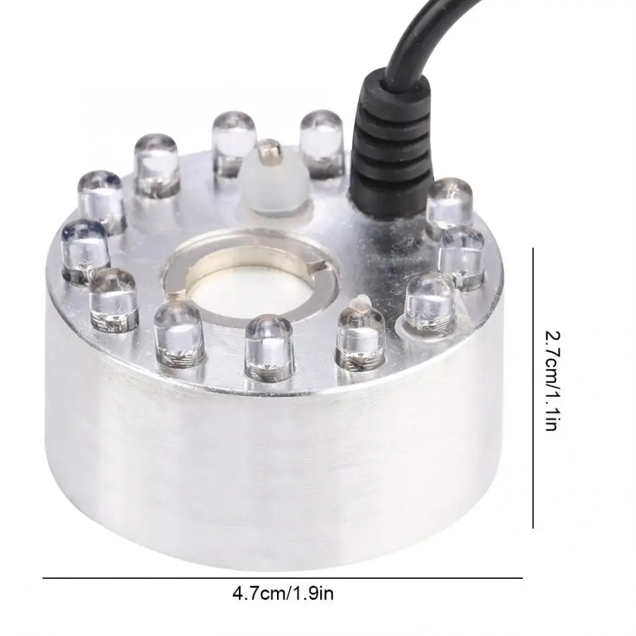 12 Светодиодный аппарат для тумана водопада пруда противотуманная машина