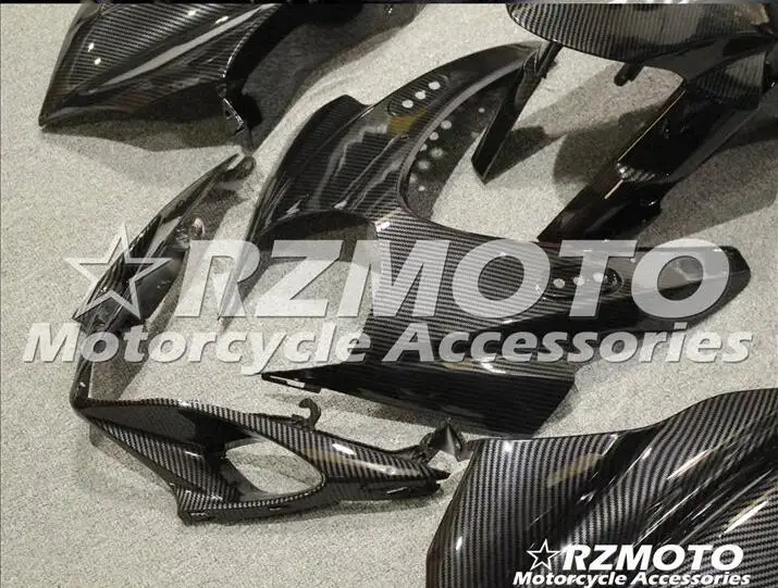 Новый ABS мотоцикл обтекатель комплект для SUZUKI GSXR1000 K7 2007 2008 углеродного волокна