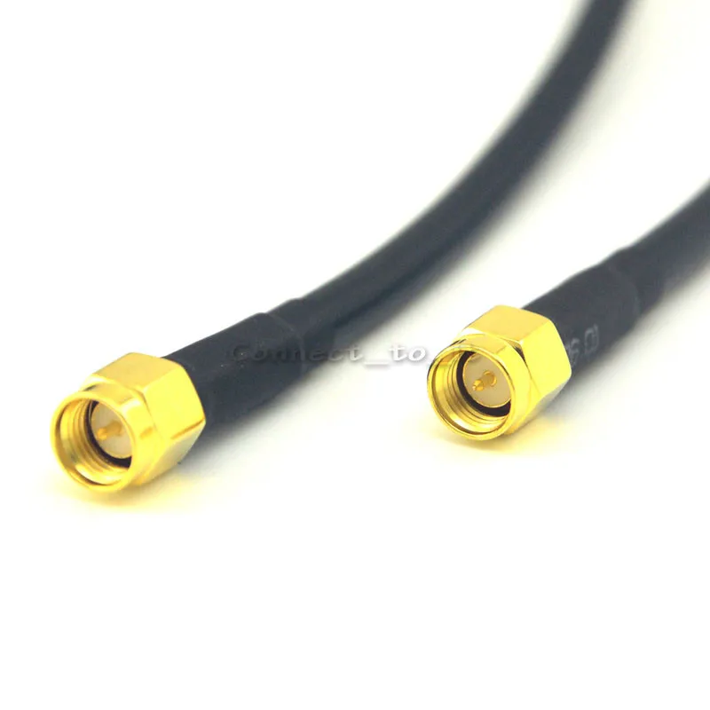 10 шт. Удлинительный кабель разъем SMA папа-папа коаксиальный кабель-адаптер