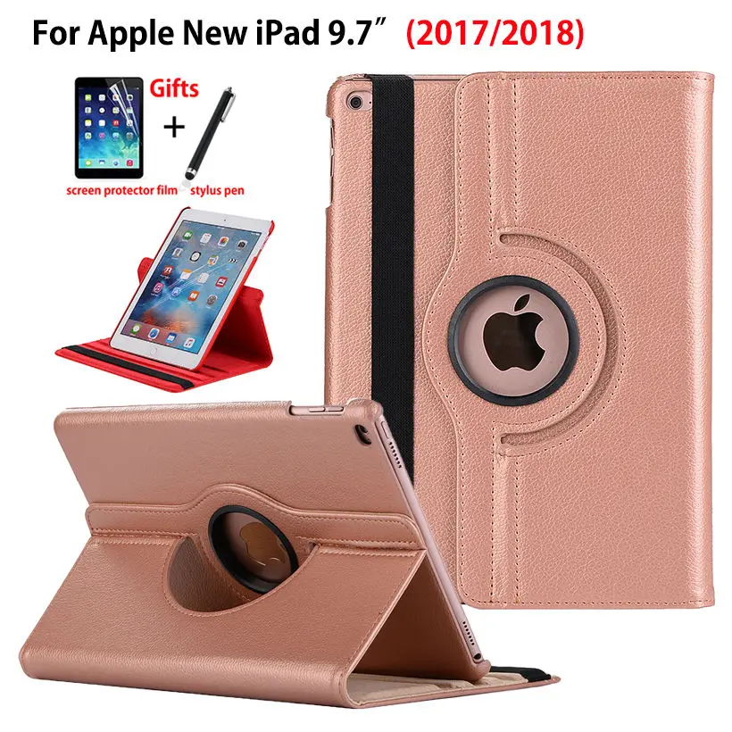 Чехол с поворотом на 360 градусов для Apple iPad 9,7 5th 6th generation Smart Cover Funda Tablet A1822 A1893 A1954