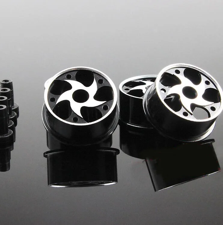 Бесплатная доставка 4 шт. Металл Ближний Диаметр колеса концентраторы Алюминий