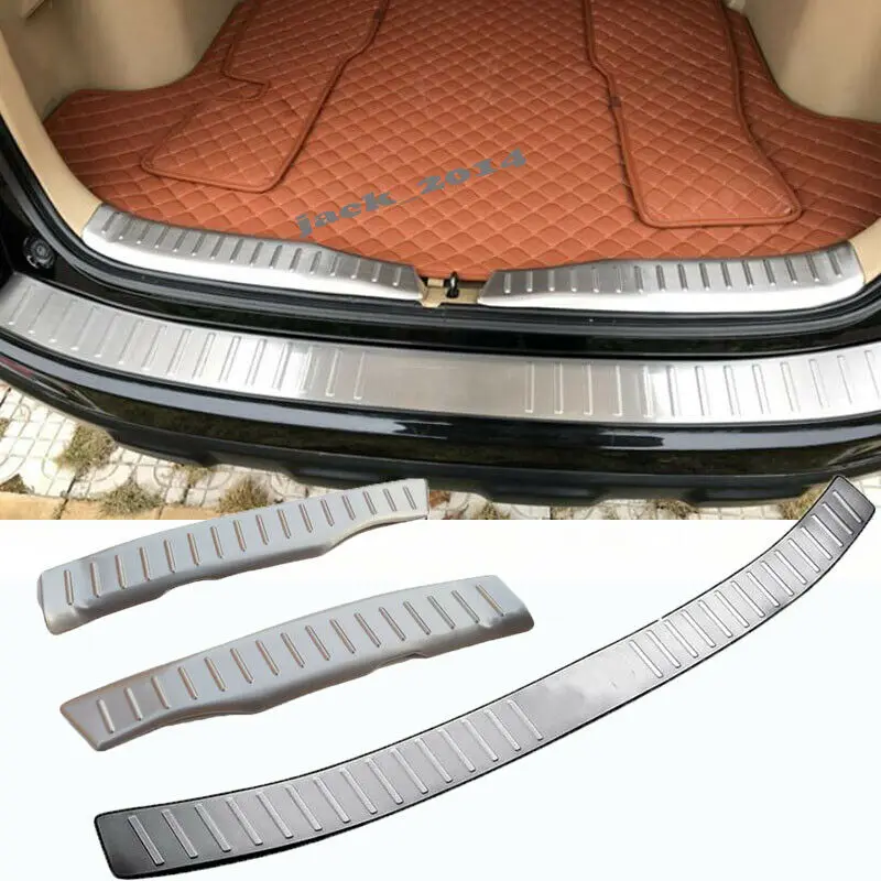 Защитная накладка на задний бампер из нержавеющей стали 3 шт. для Honda CRV 2007 2008 2009 2010