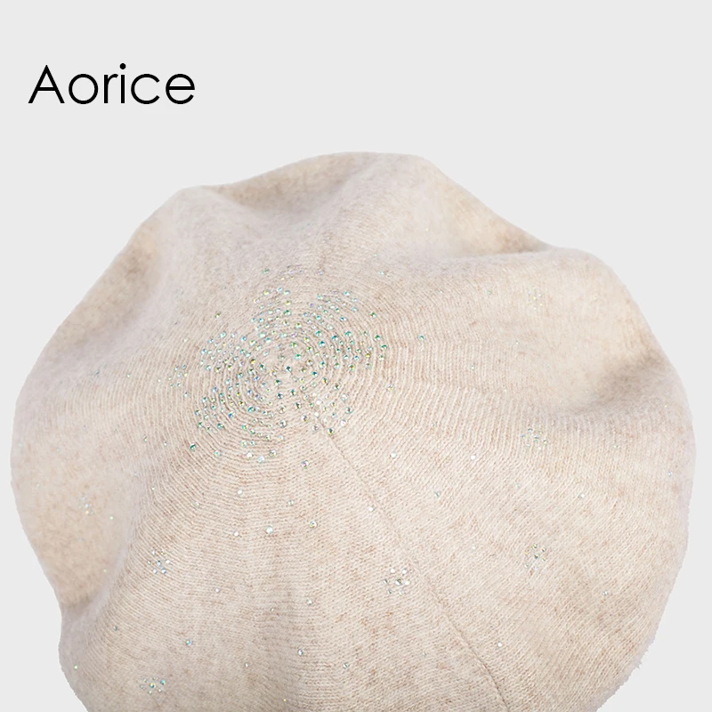 

Pudi The new women winter warm knitted hat beanies beret hk707 winter cpas