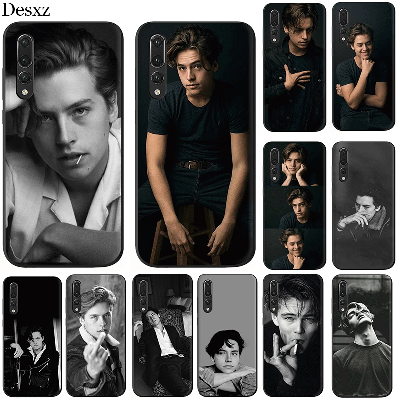 Силиконовый чехол из ТПУ для Huawei P8 P9 P10 P20 Lite MINI Pro Psmart Cover 2019 Cole Sprouse|Чехлы-накладки| |