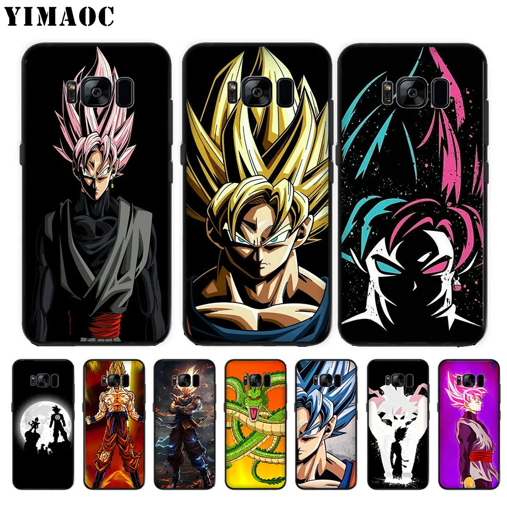 YIMAOC Dragon Ball goku DragonBall Soft Case for Samsung Galaxy S10 Plus S10e S6 S7 Edge S8 S9 J6 M10 M20 M30 |