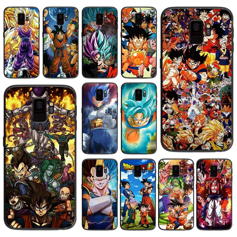 Мягкий чехол для телефона DRAGON BALL Z Zetto аниме samsung Galaxy S6 S7 S8 S9 S10e Plus Note 8 9 черный