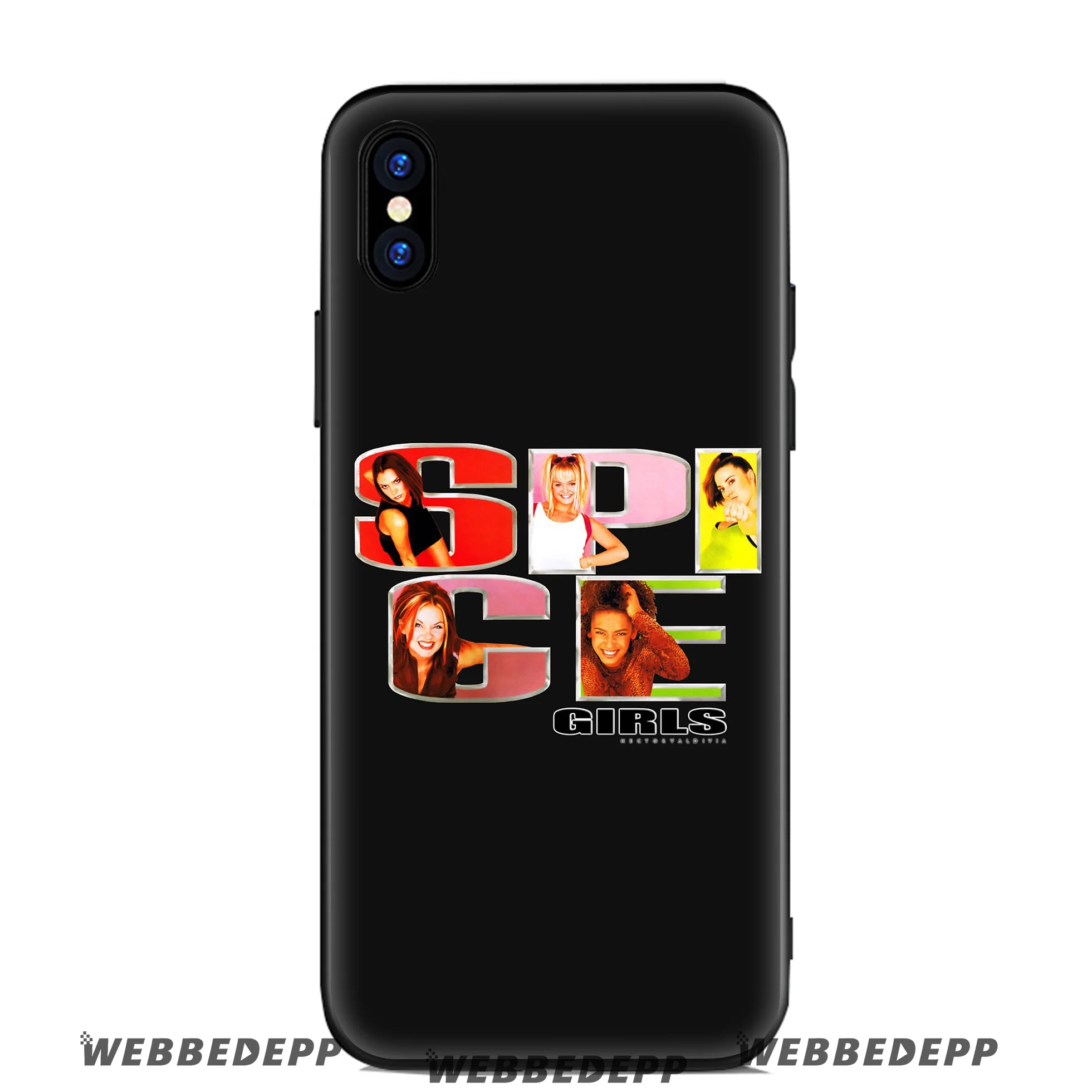 WEBBEDEPP Мягкий силиконовый чехол для девочек Apple iPhone 11 Pro Xr Xs Max X или 10 8 7 6 6S Plus 5 5S SE ТПУ