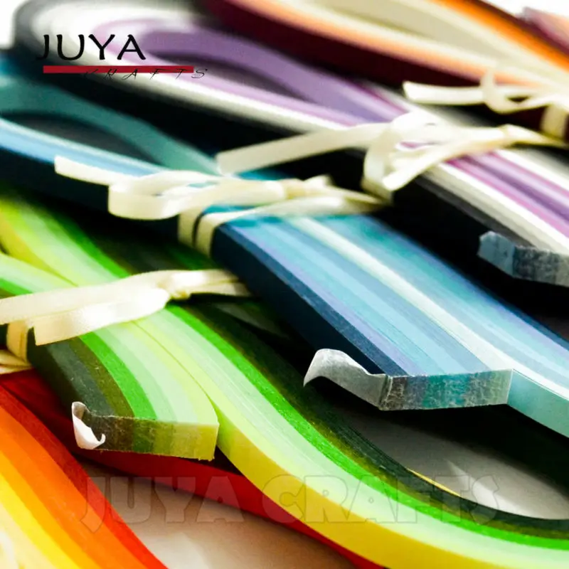 Бумажная катушка JUYA 36 оттенков цветов длина 540 мм ширина 3/5/7/10 полоски 720 всего