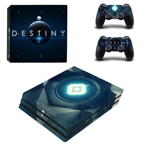 YSP4P-1612 Игра Destiny 2 PS4 Pro наклейка для кожи виниловая наклейка для консоли Playstation 4 и 2 контроллера PS4 Pro наклейка для кожи - Цвет: YSP4P-1612