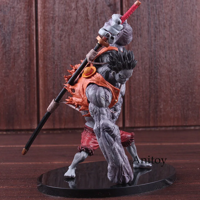 Одна деталь аниме скульптуры большой объем. 3 Banpresto фигура Колизей кошмар Луффи фигурка ПВХ Коллекционные Фигурки Модель игрушки